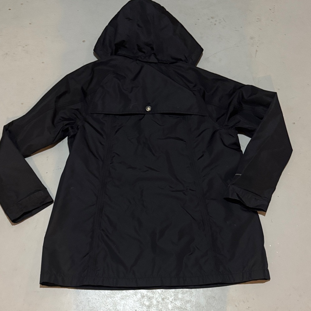 Eddie Bauer Black Utility/Rain Trench - Picture 5 of 6